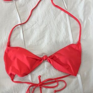 Volcom Red Bikini Top